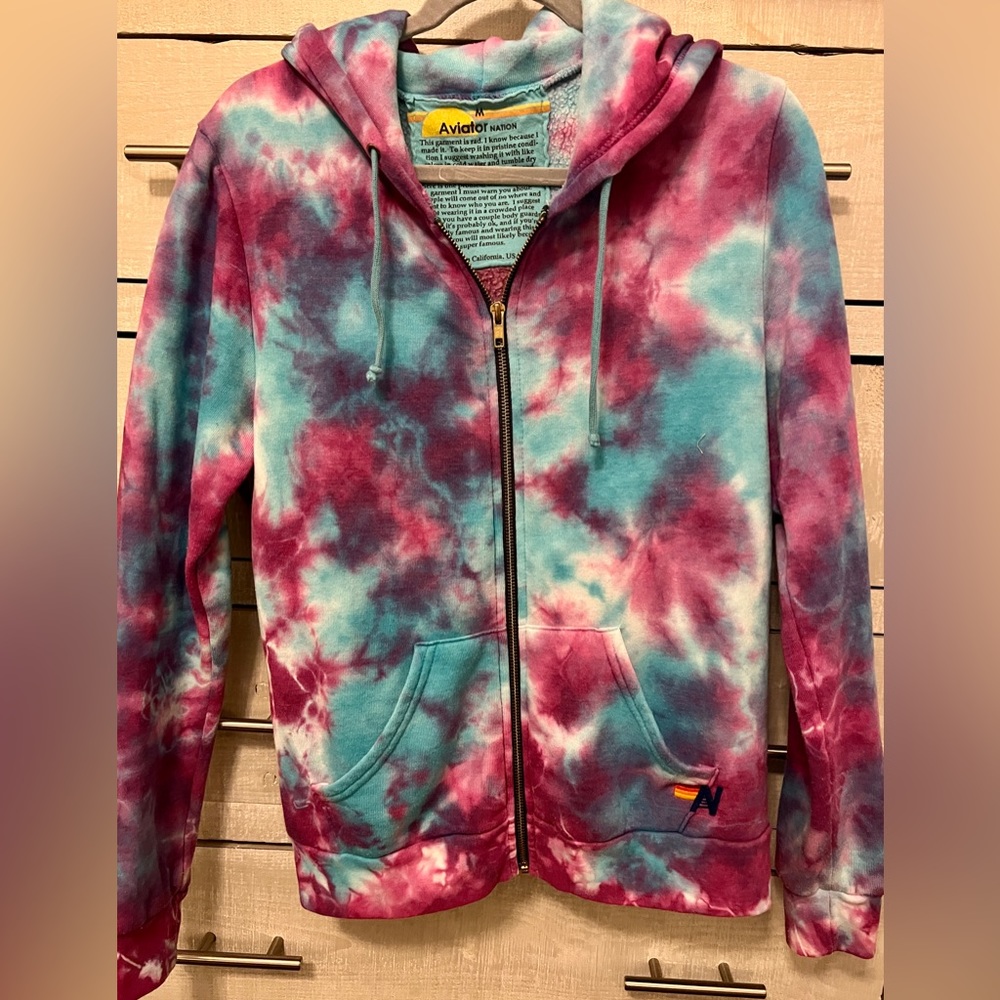 Aviator Nation Zip Up Hoodie